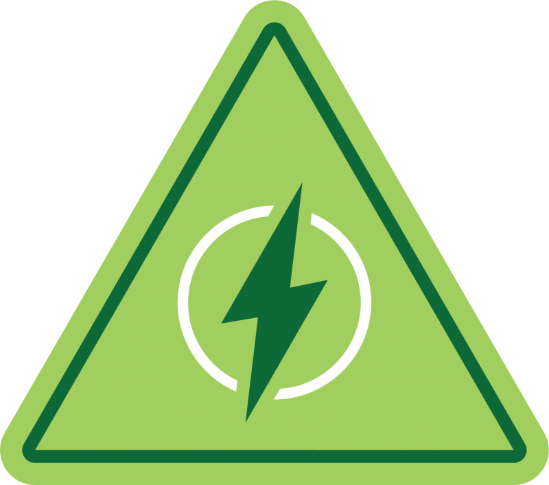 Outage sign icon